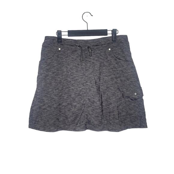 Kuhl Womens Activewear Skirt Size M Gray Mini Short Athleisure Wear Outdoor - Picture 1 of 13